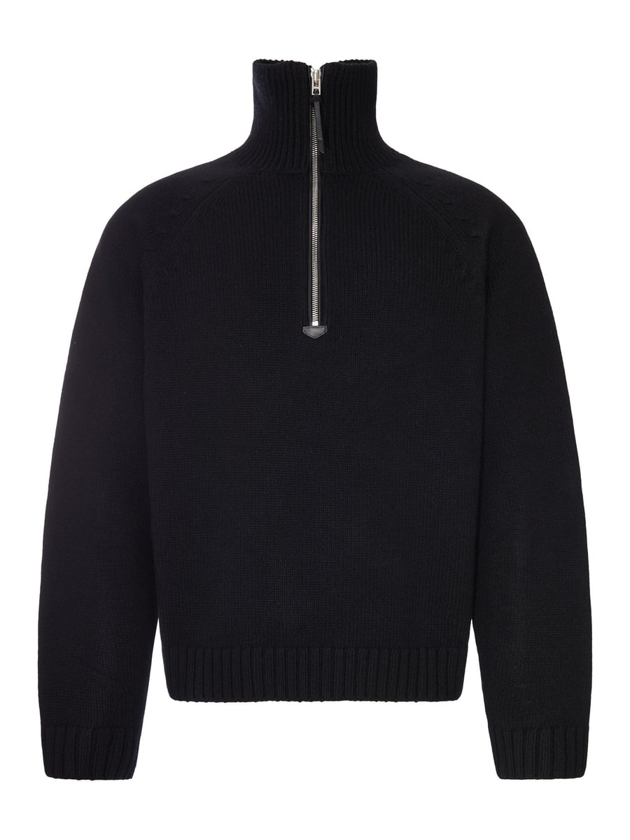 Tom Ford CASHMERE WOOL HALF-ZIP SWEATER