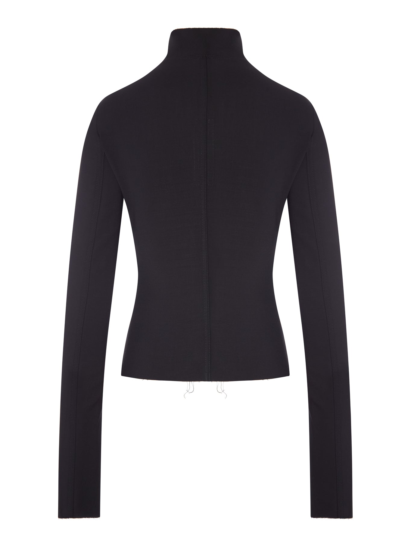 Rick Owens GARY FITTED JACKET WITH ASYMMETRIC ZIP, view 2