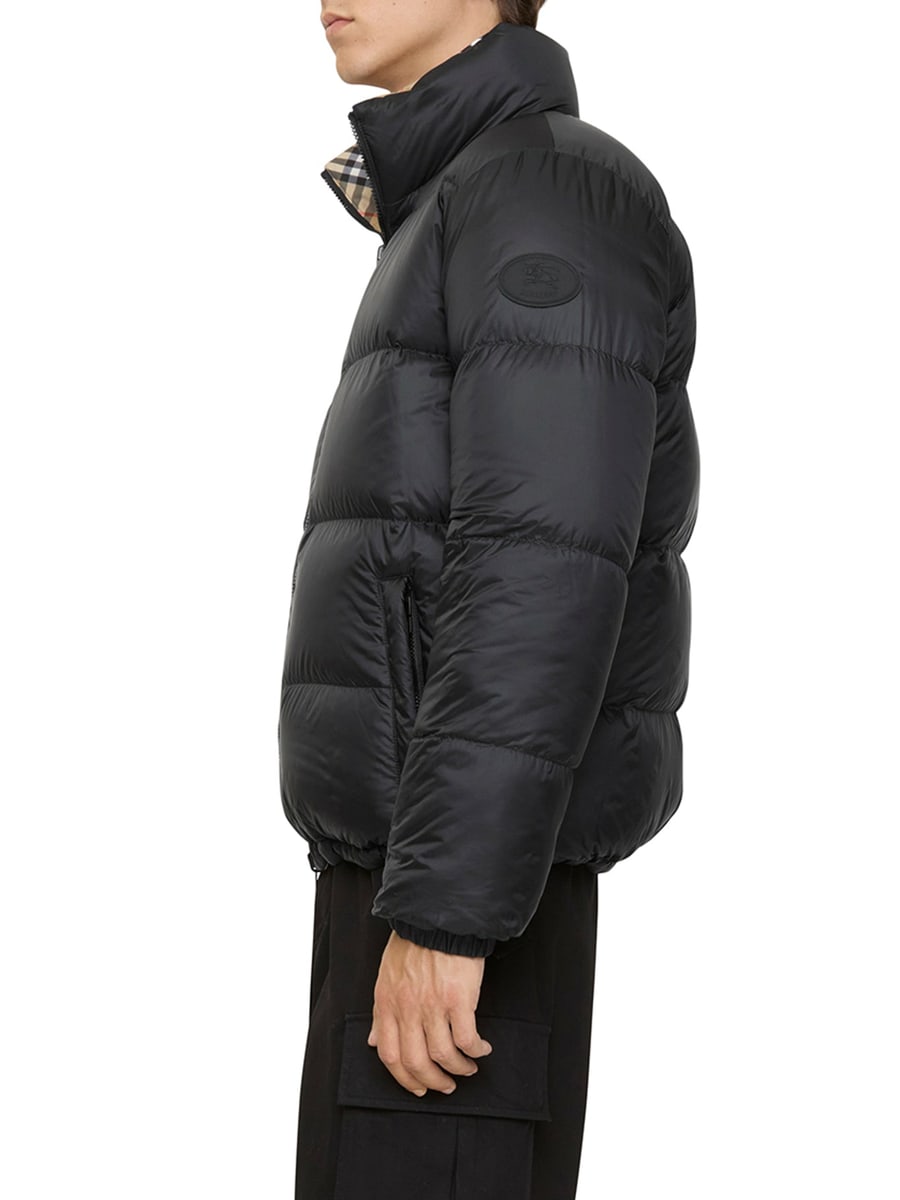Burberry SNOWDON CHECK REVERSIBLE DOWN JACKET, view 4