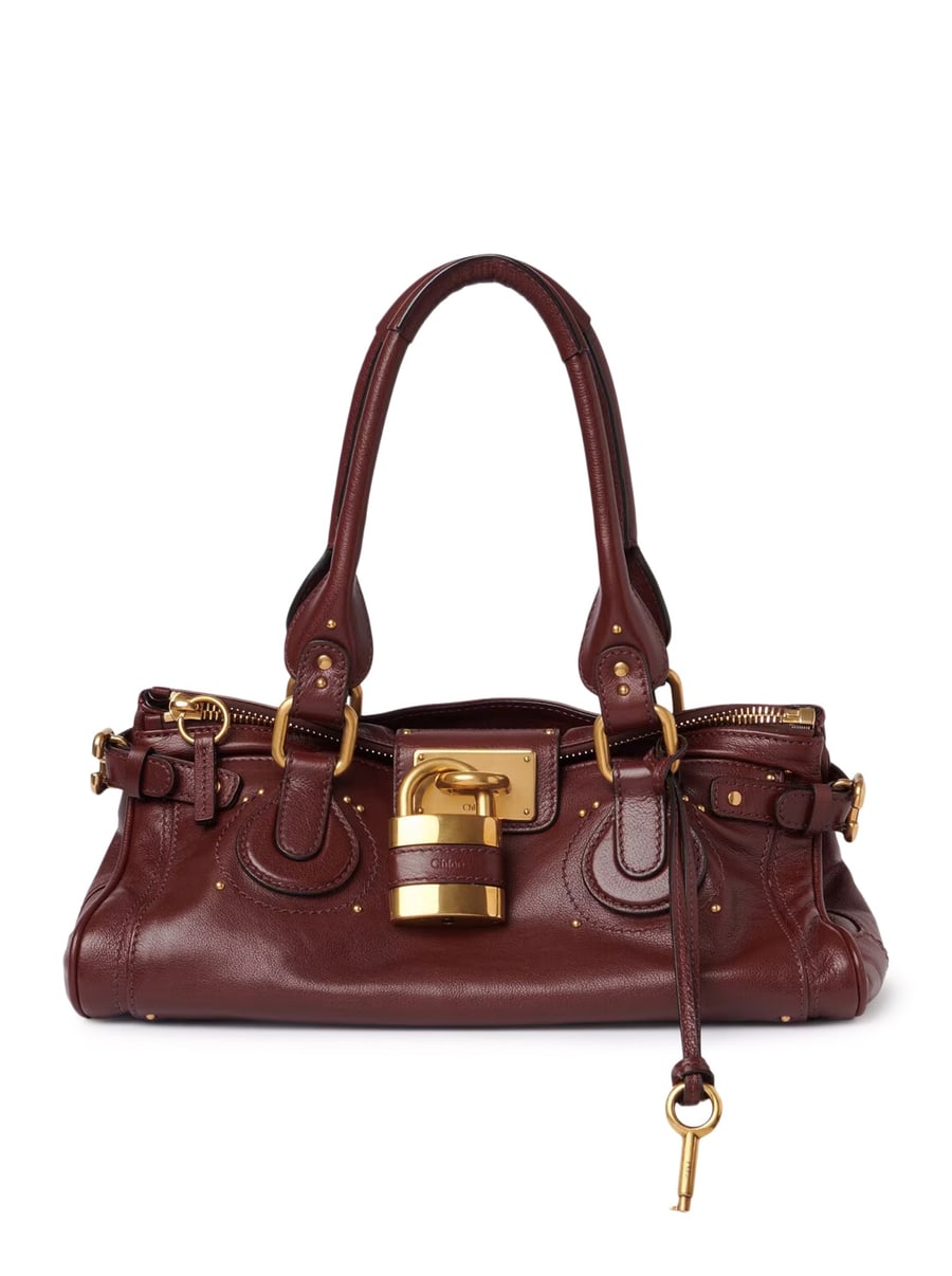 Chloé PADDINGTON BAG IN GRENADE LEATHER