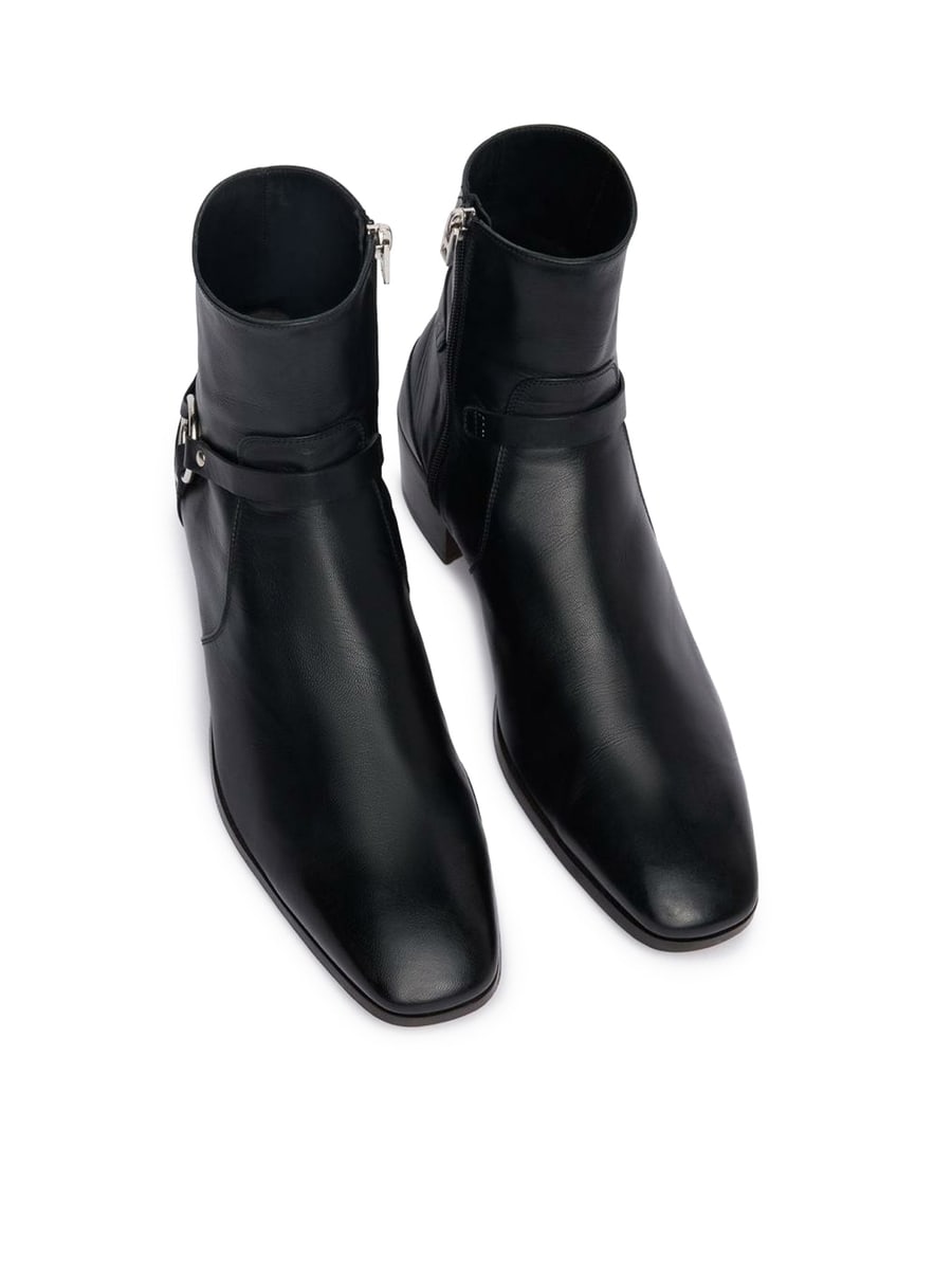 Tom Ford CLINT SOFT LEATHER BOOTS, view 4
