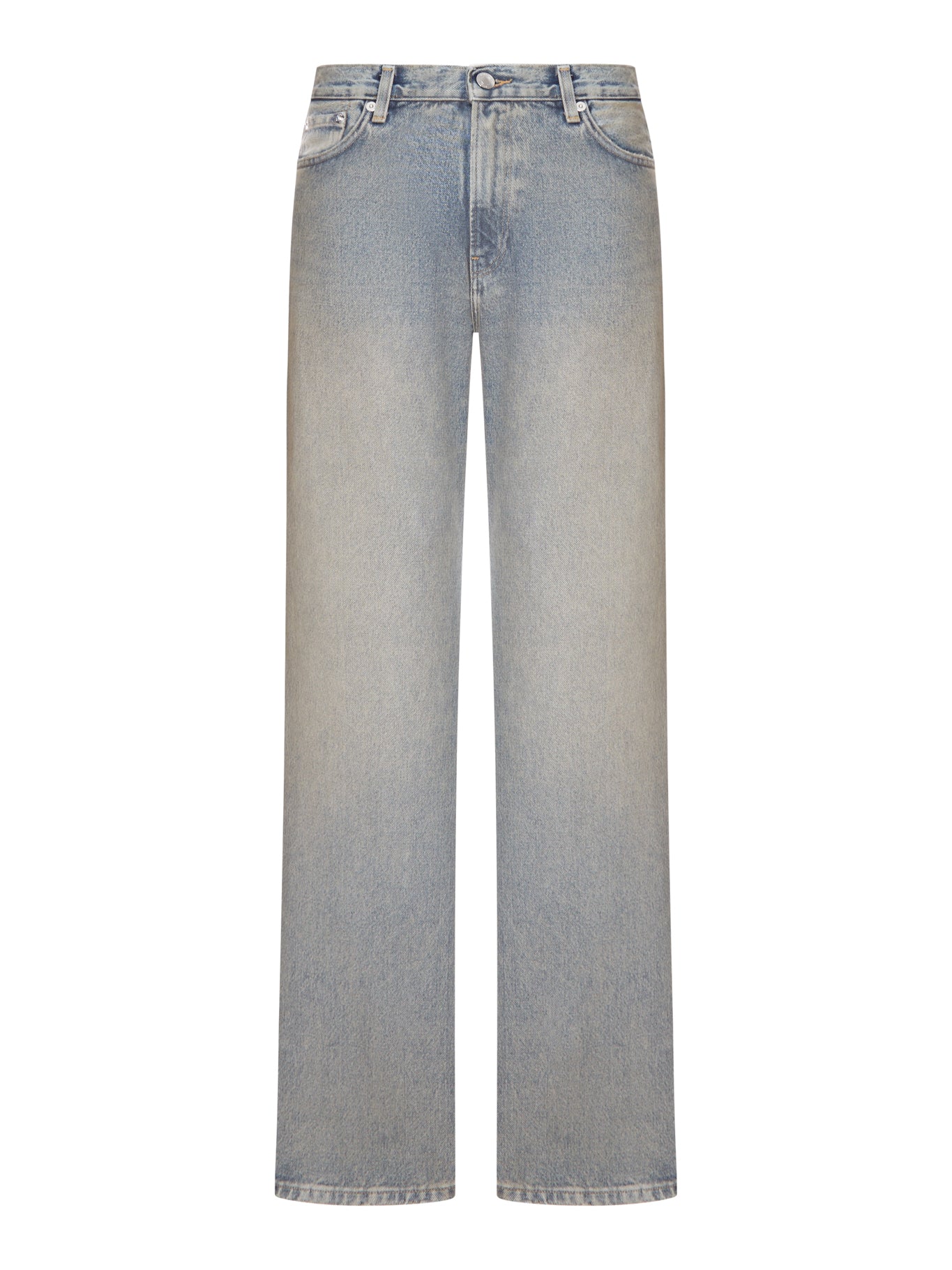 Haikure WIDE LEG DENIM JEANS IN LIGHT WASH