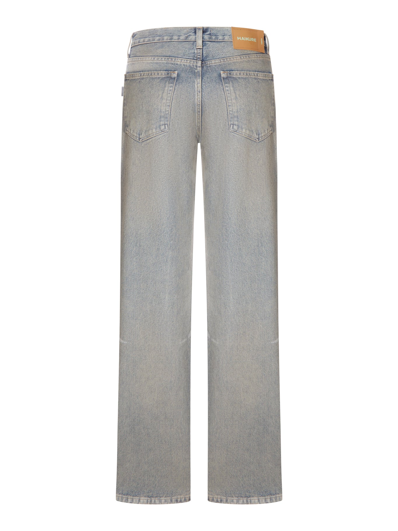 Haikure WIDE LEG DENIM JEANS IN LIGHT WASH, view 2