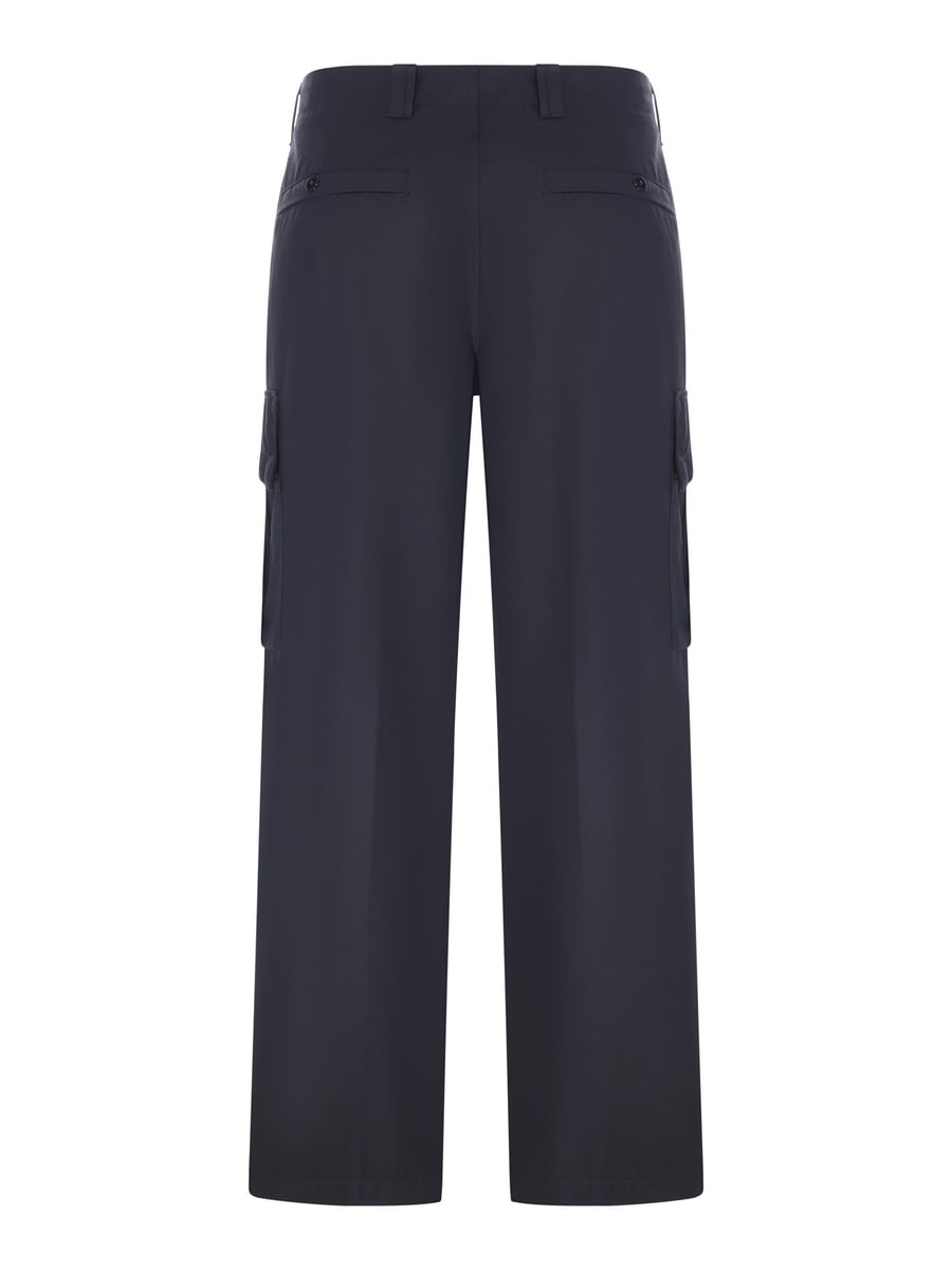 Stone Island WIDE LEG CARGO PANTS, view 2