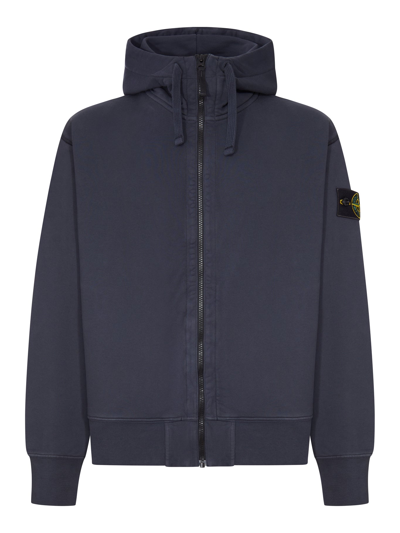 Stone Island COTTON ZIP-UP HOODIE