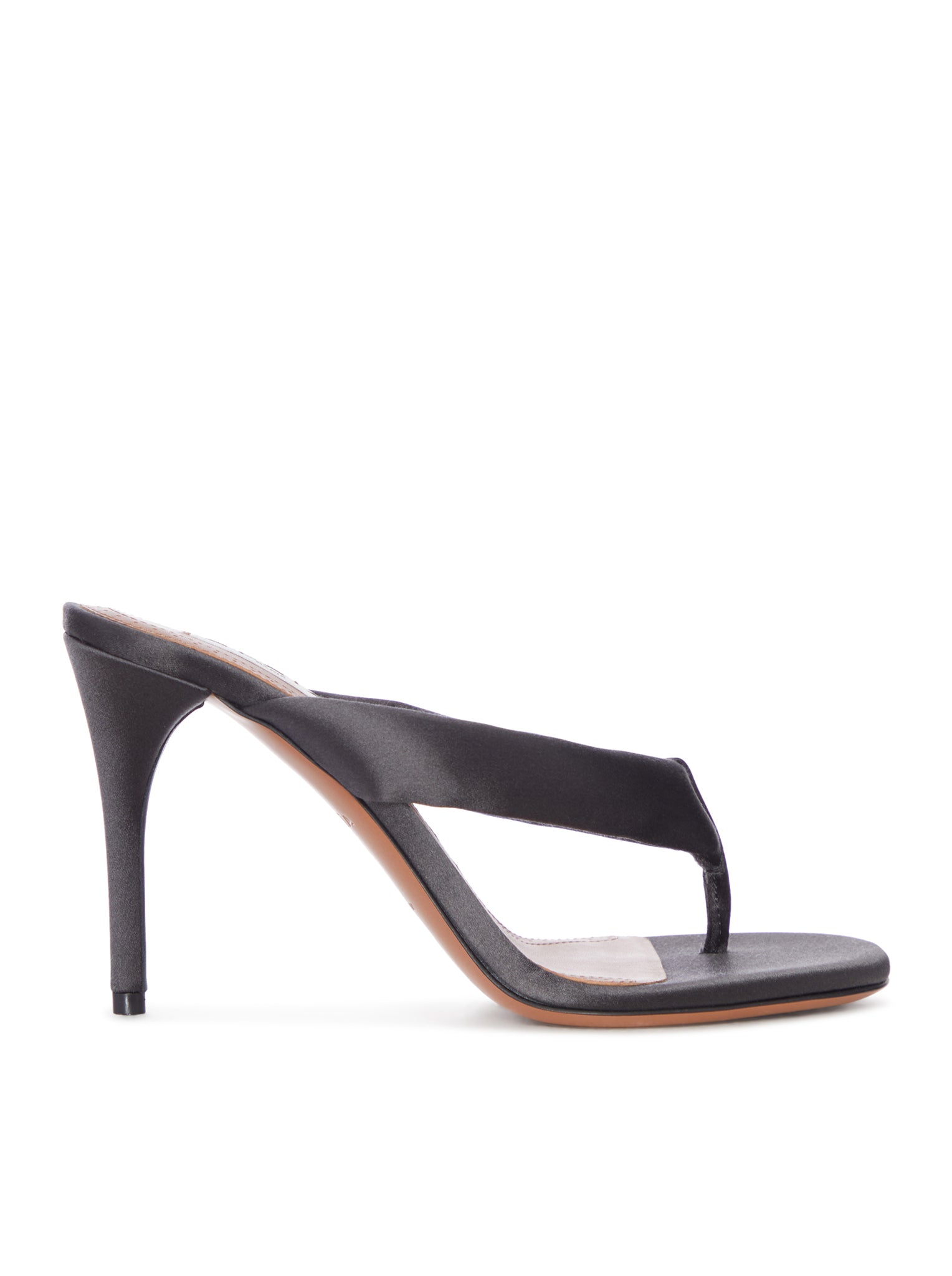 Alaïa SPONGY DENIM PLATFORM SANDALS