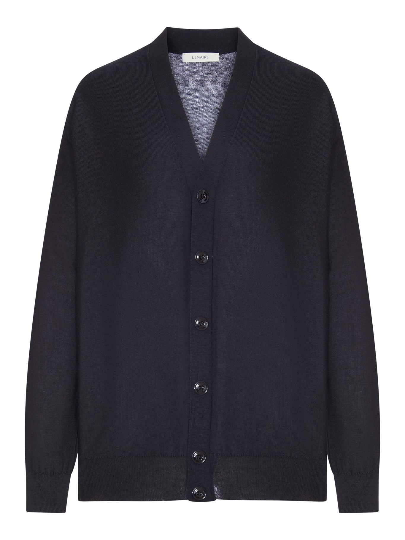 Lemaire RELAXED TWISTED CARDIGAN IN MERINO BLEND