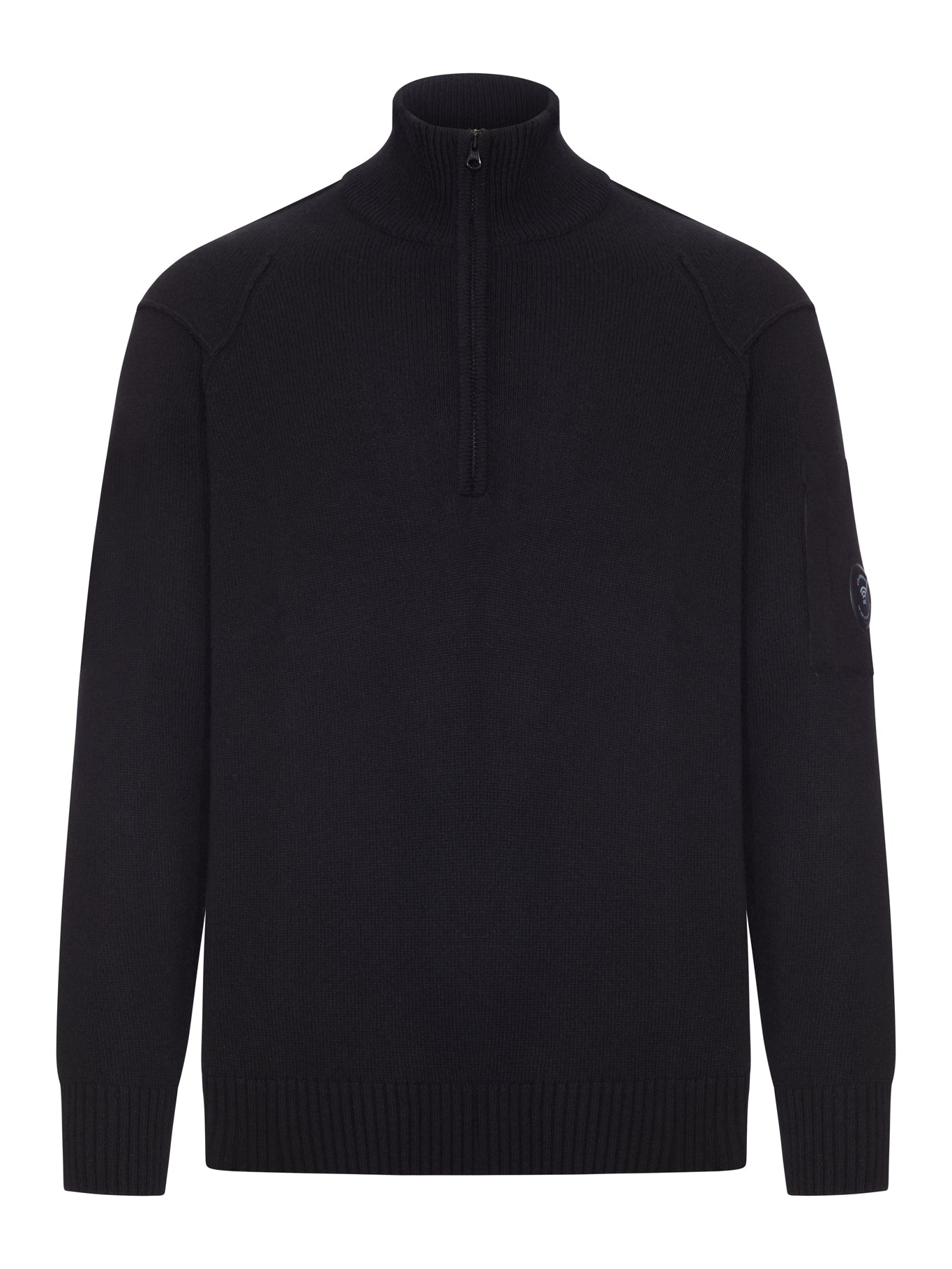 C.P. Company WOOL TURTLENECK SWEATER WITH ZIP