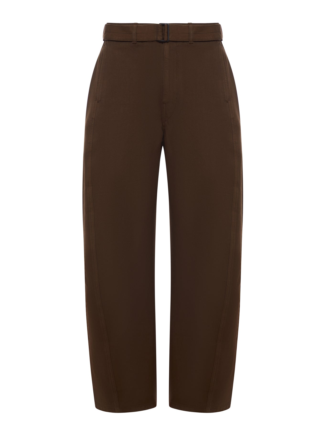 Lemaire COTTON TROUSERS WITH BRAIDED BELT