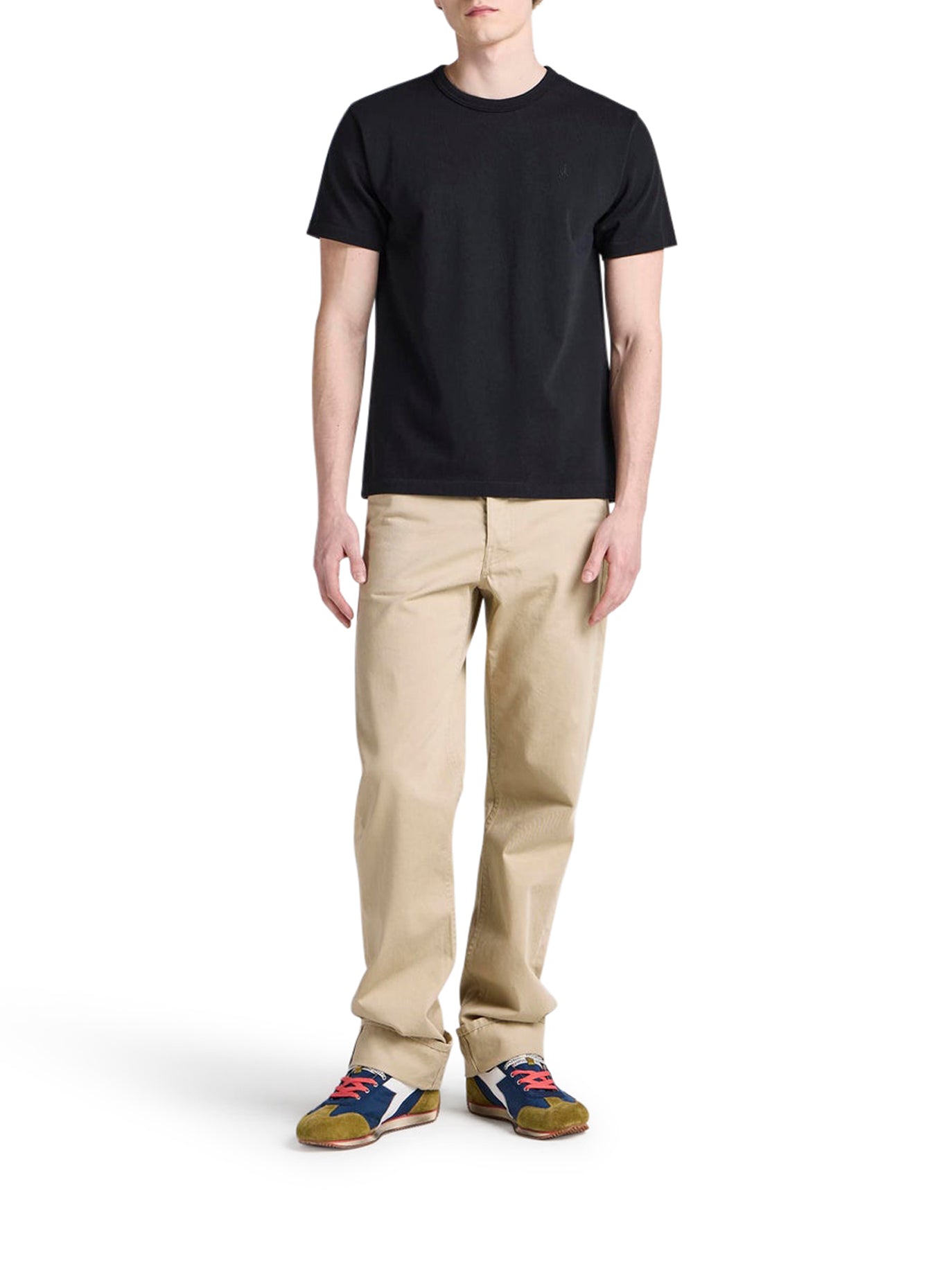 JW Anderson T-SHIRT WITH EMBROIDERED ANCHOR, view 2