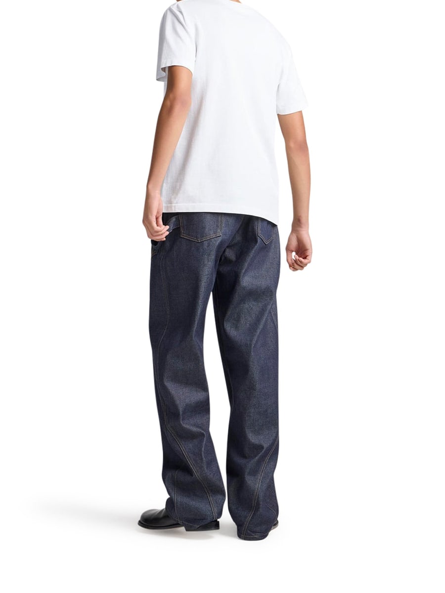 JW Anderson T-SHIRT WITH EMBROIDERED ANCHOR, view 3