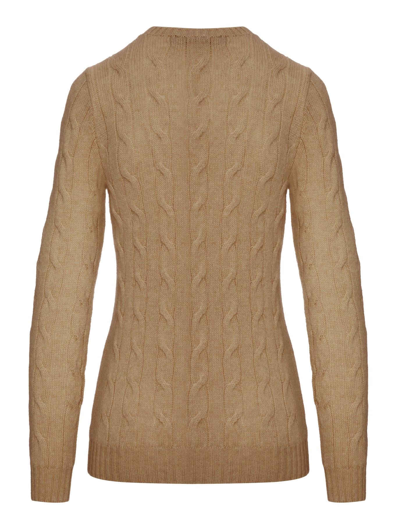 Ralph Lauren CREWNECK CASHMERE CABLE KNIT SWEATER, view 2