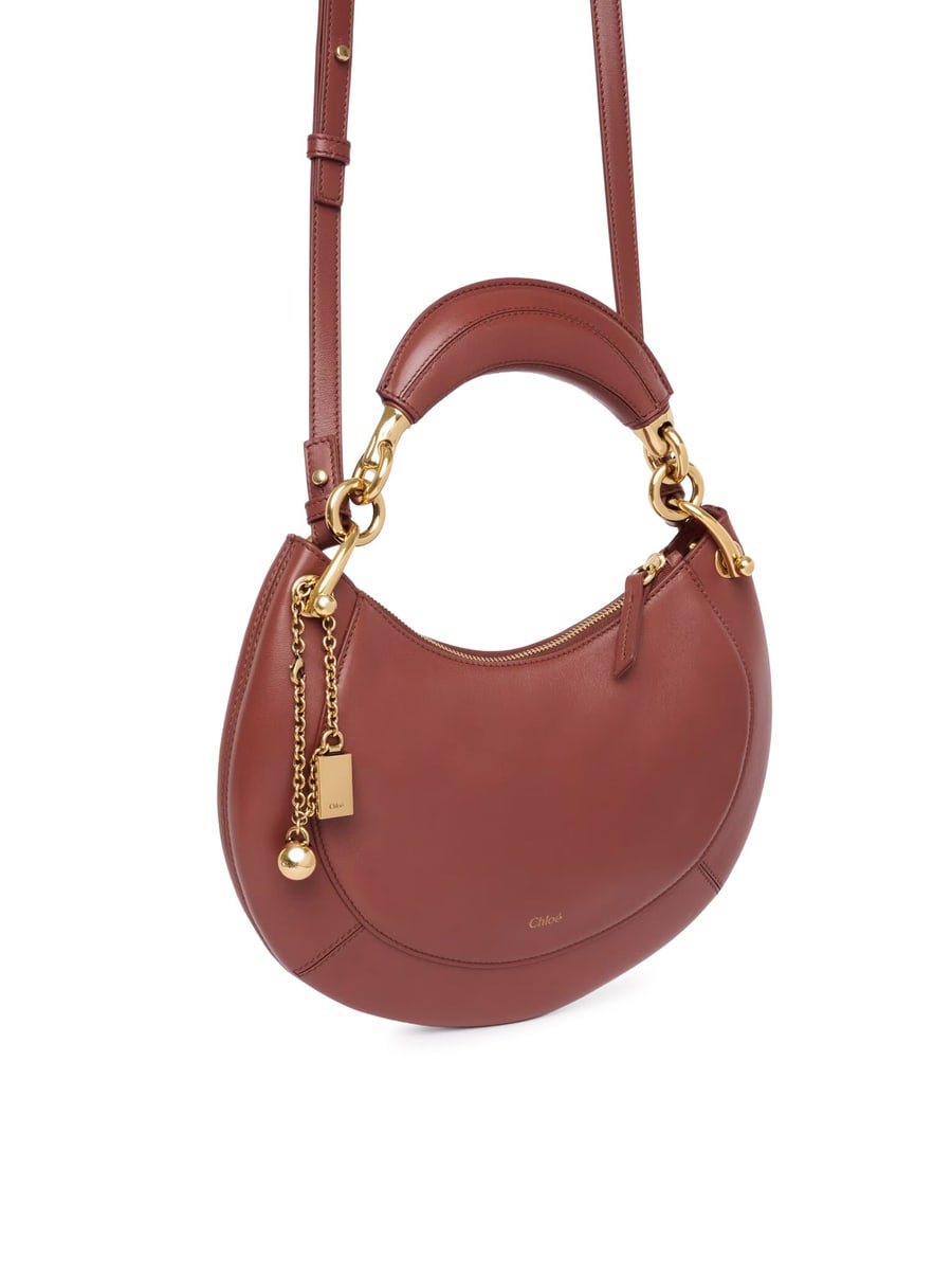 Chloé BANANA LEATHER SHOULDER BAG, view 5