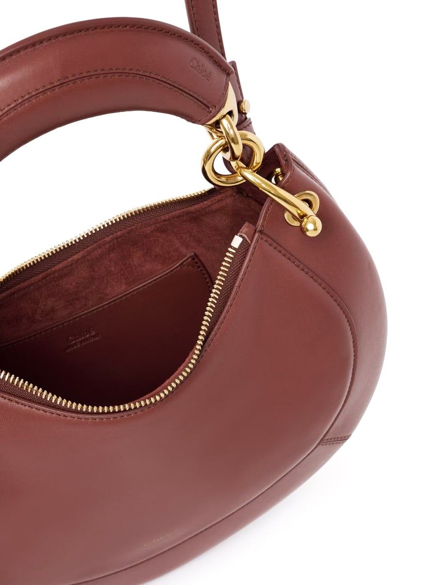 Chloé BANANA LEATHER SHOULDER BAG, view 6