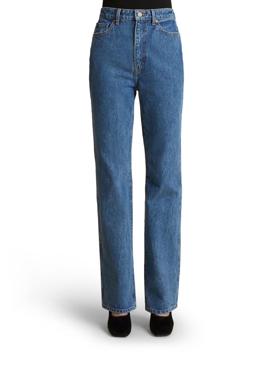 Khaite DANIELLE HIGH-WAISTED JEANS, view 3