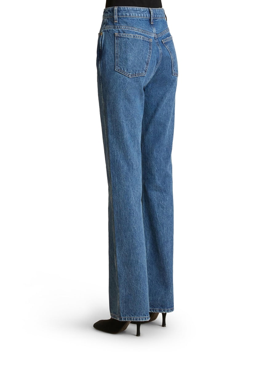 Khaite DANIELLE HIGH-WAISTED JEANS, view 4