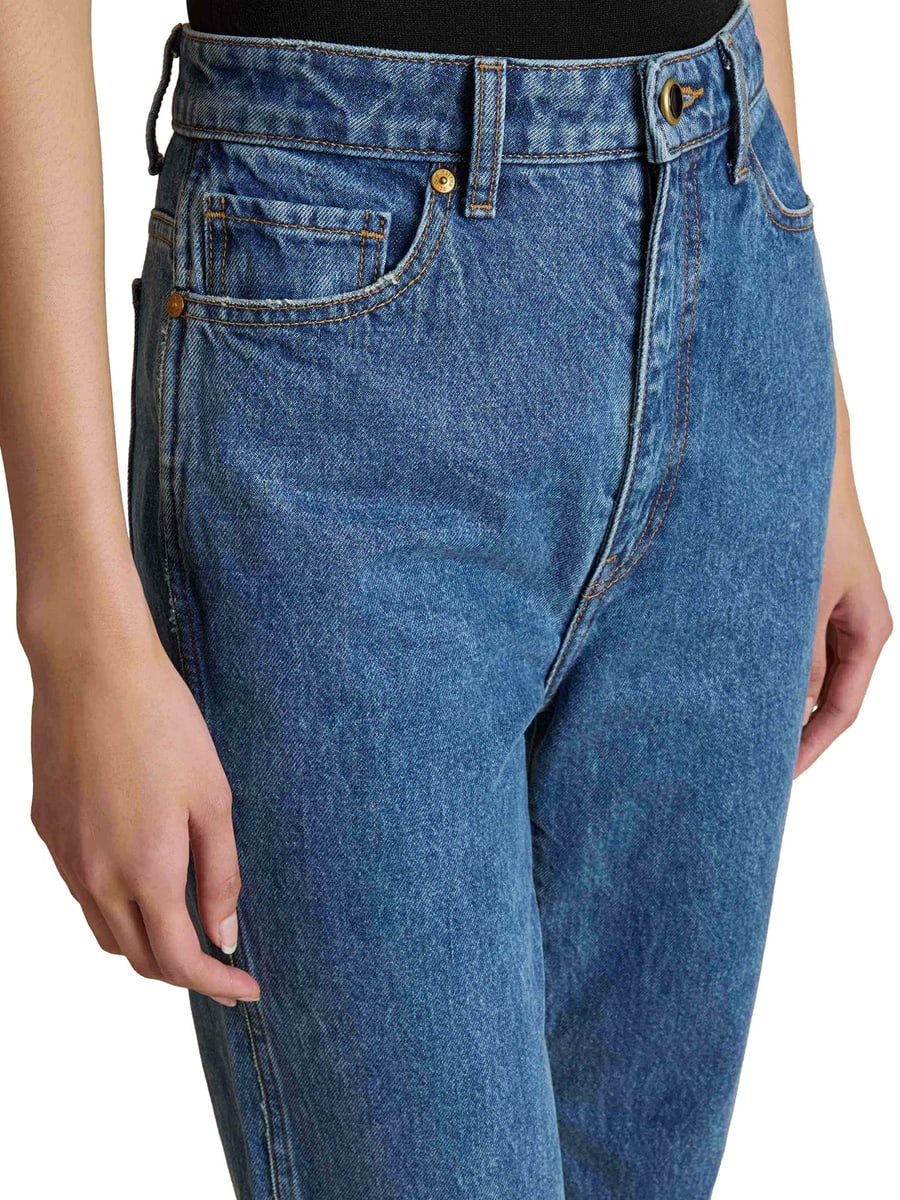 Khaite DANIELLE HIGH-WAISTED JEANS, view 5