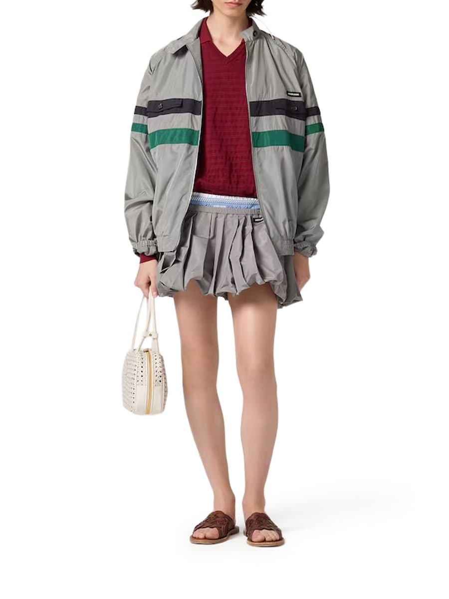 Miu Miu TEC SILK BLOUSON, view 2