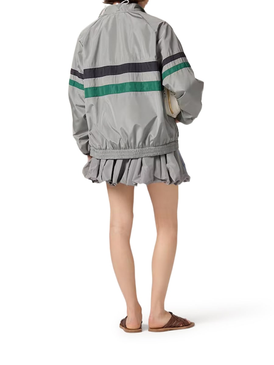 Miu Miu TEC SILK BLOUSON, view 3