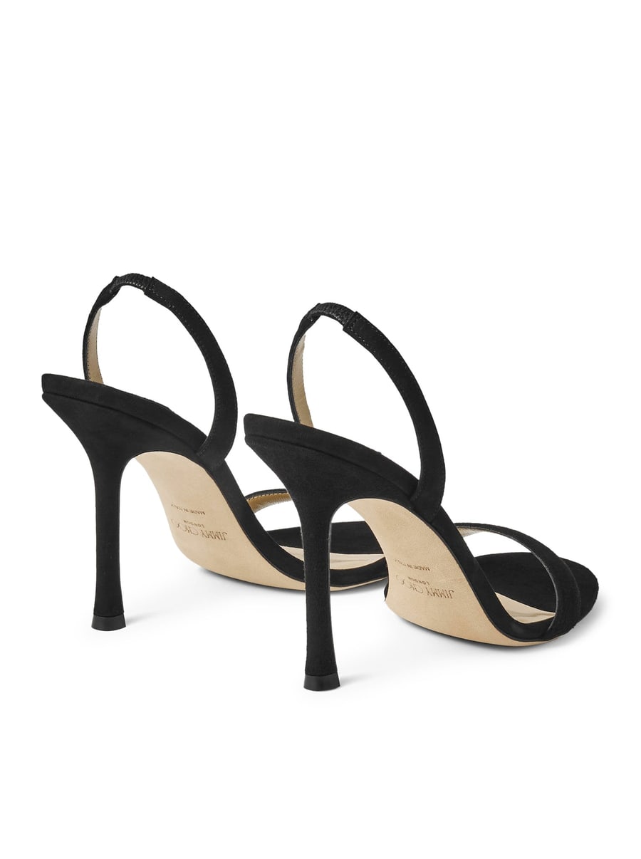 Jimmy Choo SUEDE SANDALS, view 4