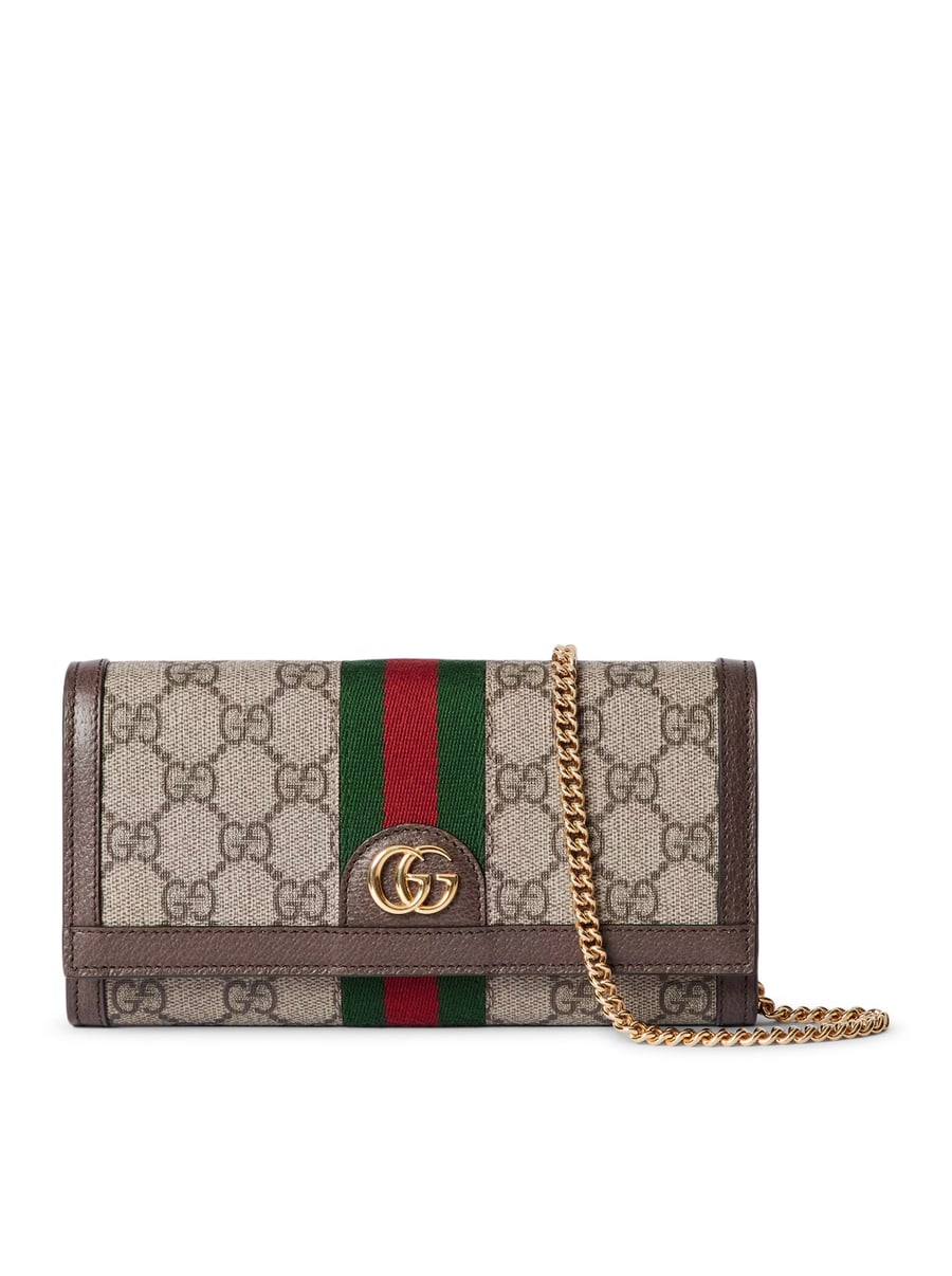 Gucci OPHIDIA WALLET WITH CHAIN