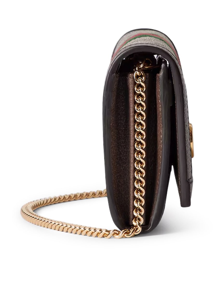 Gucci OPHIDIA WALLET WITH CHAIN, view 5