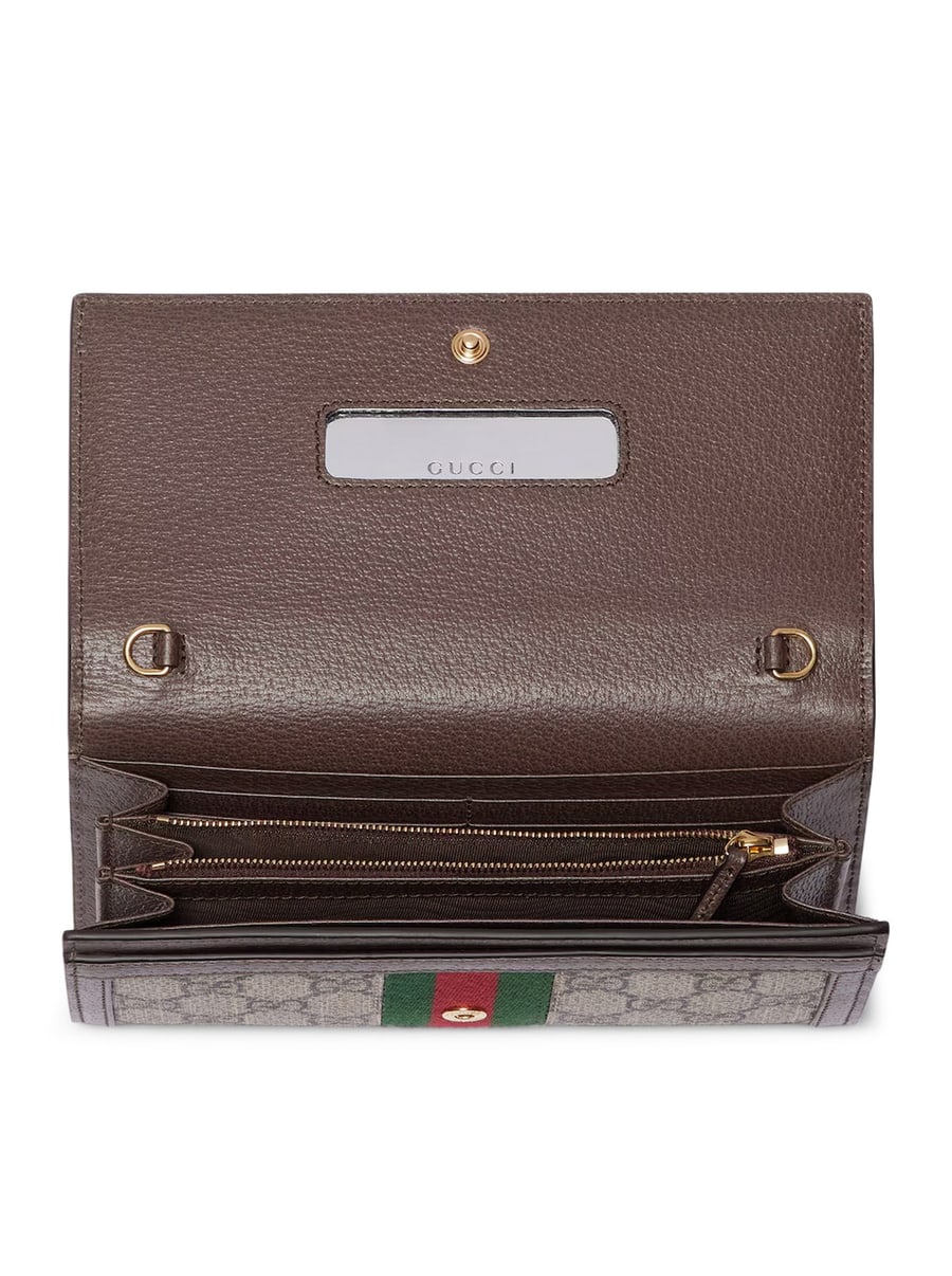 Gucci OPHIDIA WALLET WITH CHAIN, view 6