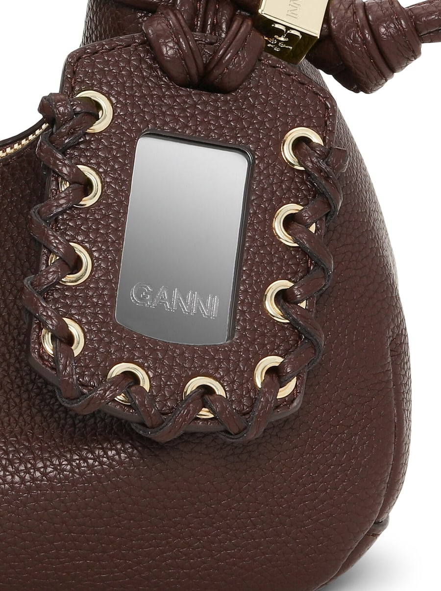Ganni MINI HOBO BAG, view 8