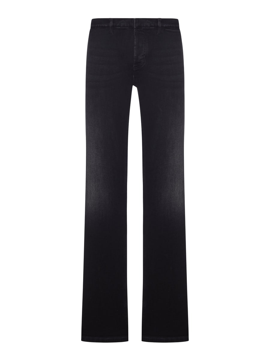 Gucci STRETCH COTTON DENIM TROUSERS