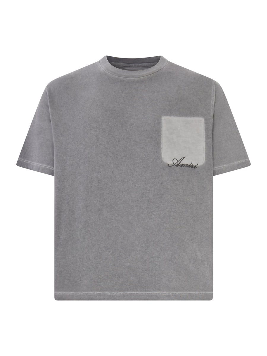 Amiri COTTON T-SHIRT WITH FRONT LOGO