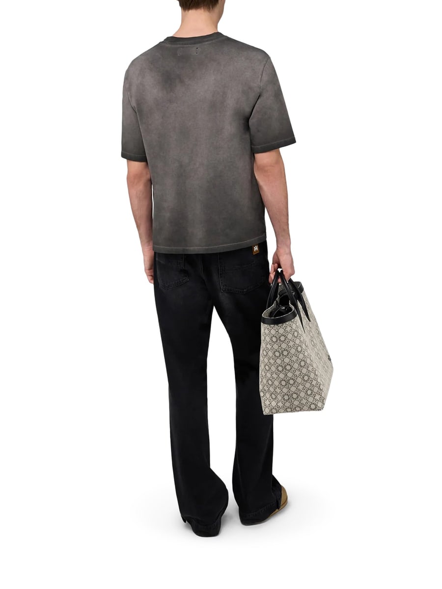 Amiri COTTON T-SHIRT WITH FRONT LOGO, view 3