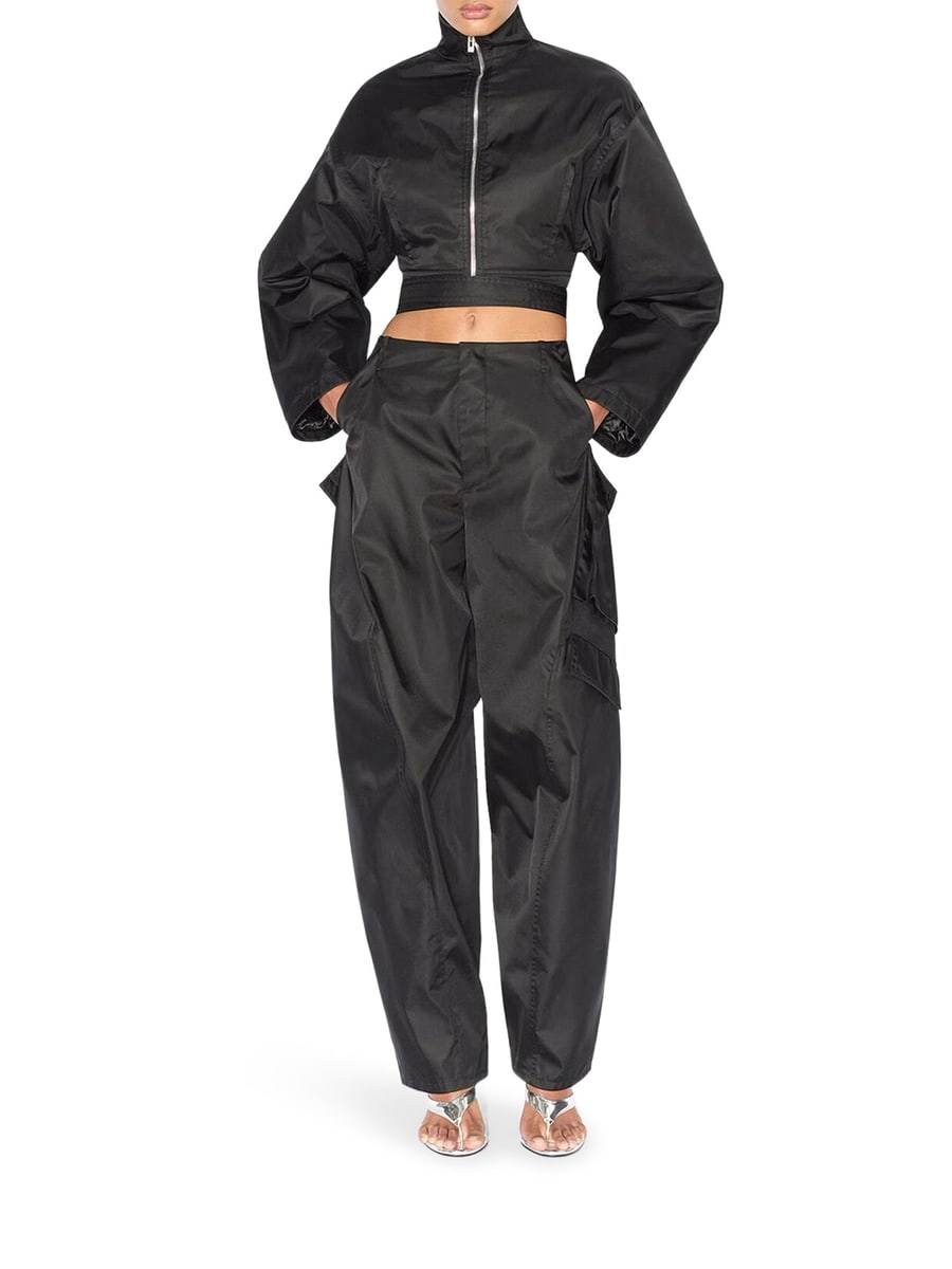 Alaïa TAFFETA CARGO PANTS, view 2