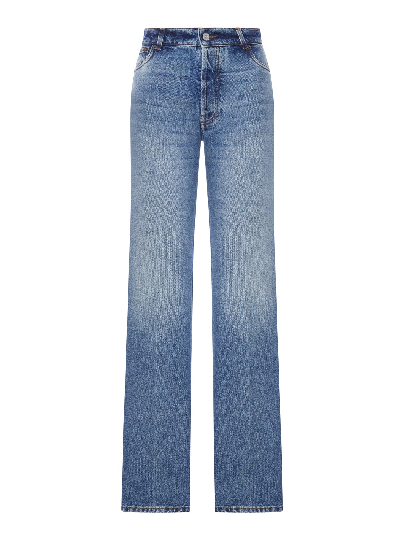 Miu Miu STRAIGHT LEG DENIM JEANS MEDIUM WASH