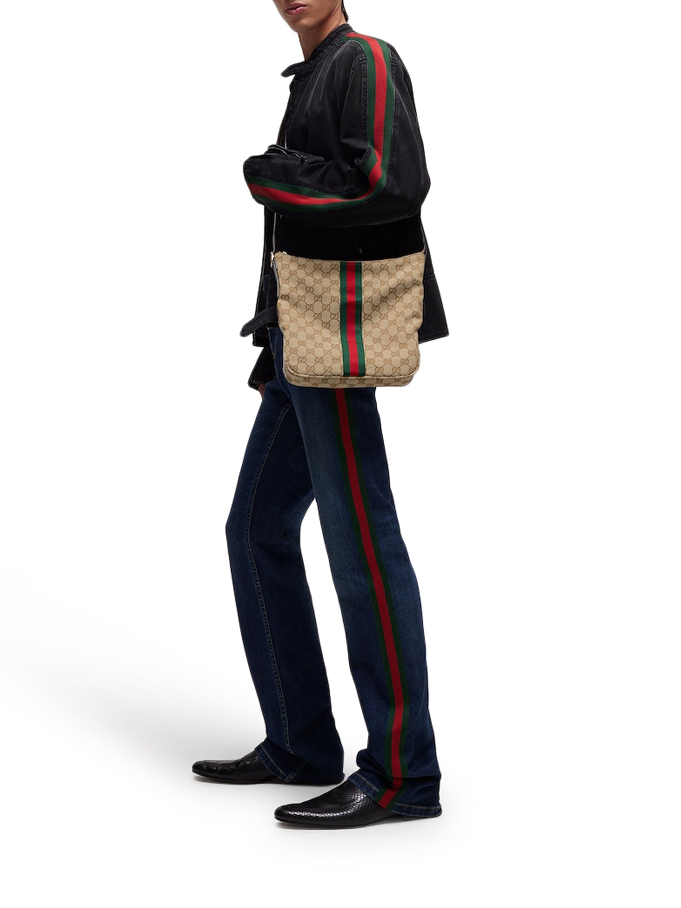 Gucci MEDIUM SIZE LUNETTE SHOULDER BAG, view 2