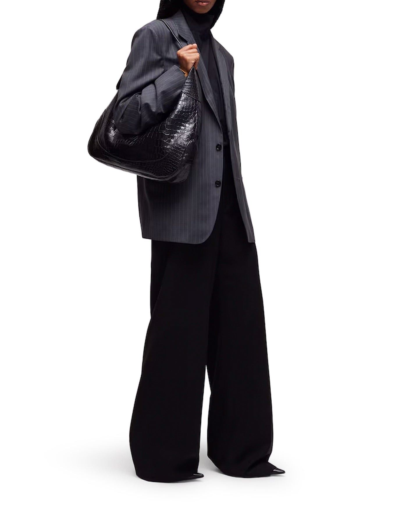Gucci TAILORED TROUSERS IN LIGHT WOOL, view 2
