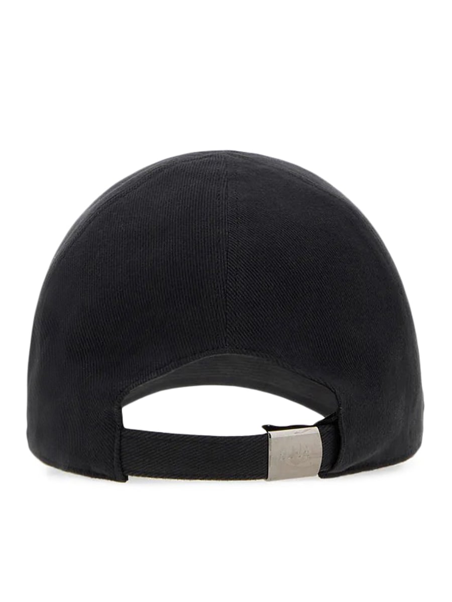 Gucci COTTON BASEBALL CAP WITH EMBROIDERY, view 3