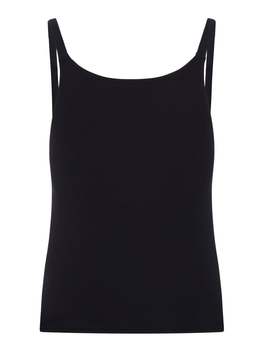 Gucci CRÊPE JERSEY TOP WITH HOOK, view 2