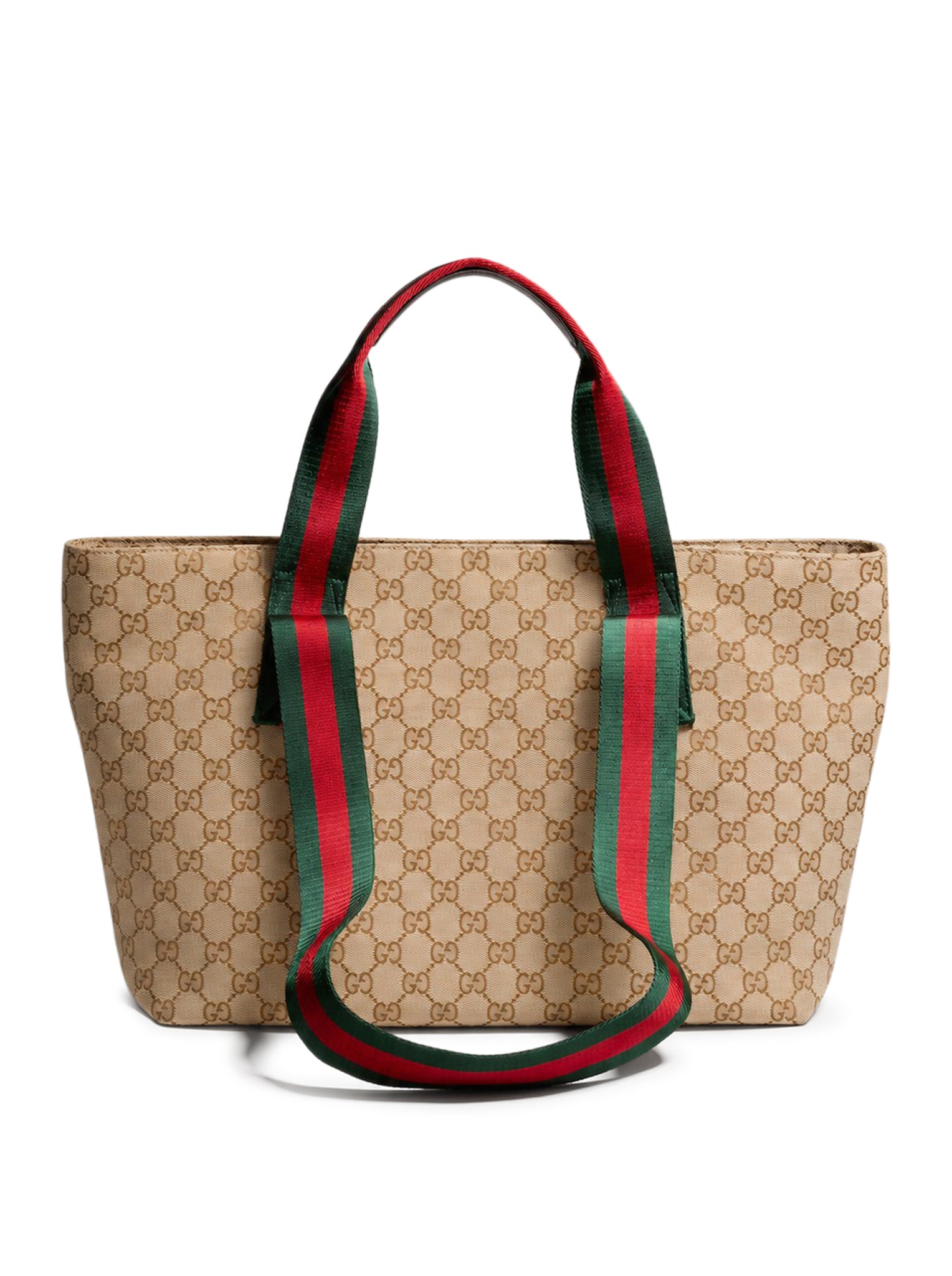 Gucci SMALL GG PRINT SHOPPING BAG