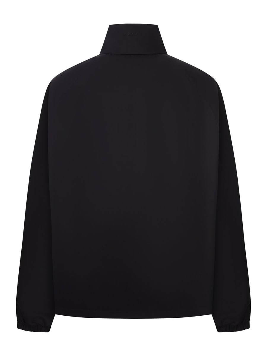 Gucci COMPACT COTTON JACKET WITH ZIP, view 2