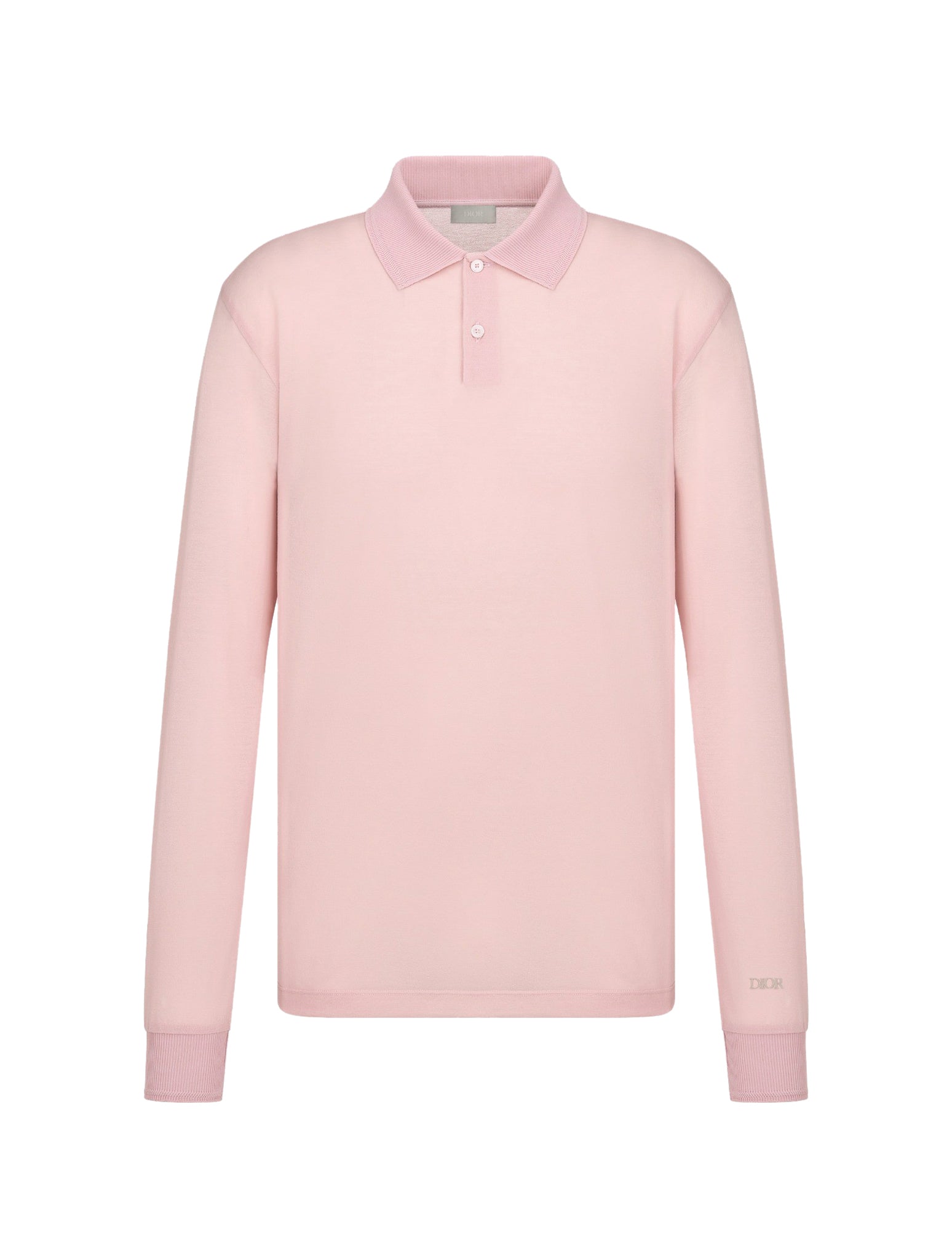 Christian Dior LONG SLEEVED POLO SHIRT WITH COMFORTABLE FIT