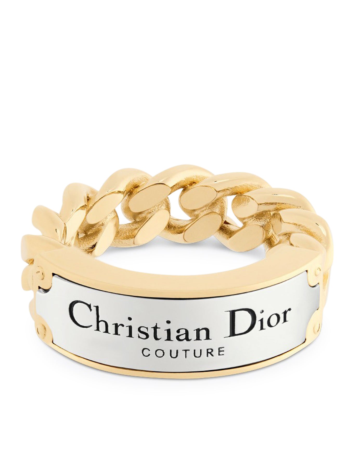 Christian Dior CHRISTIAN DIOR COUTURE KNITTED RING