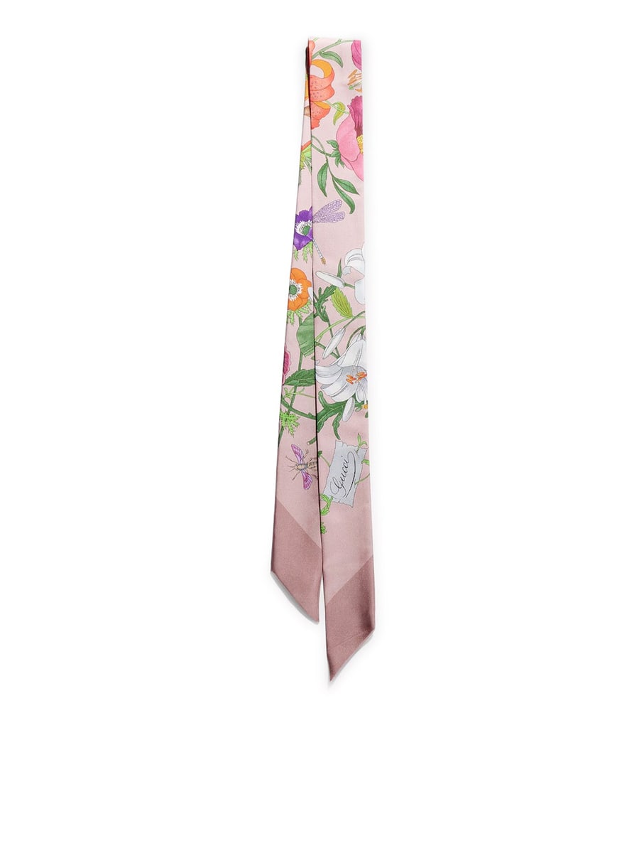 Gucci PRINTED SILK RIBBON