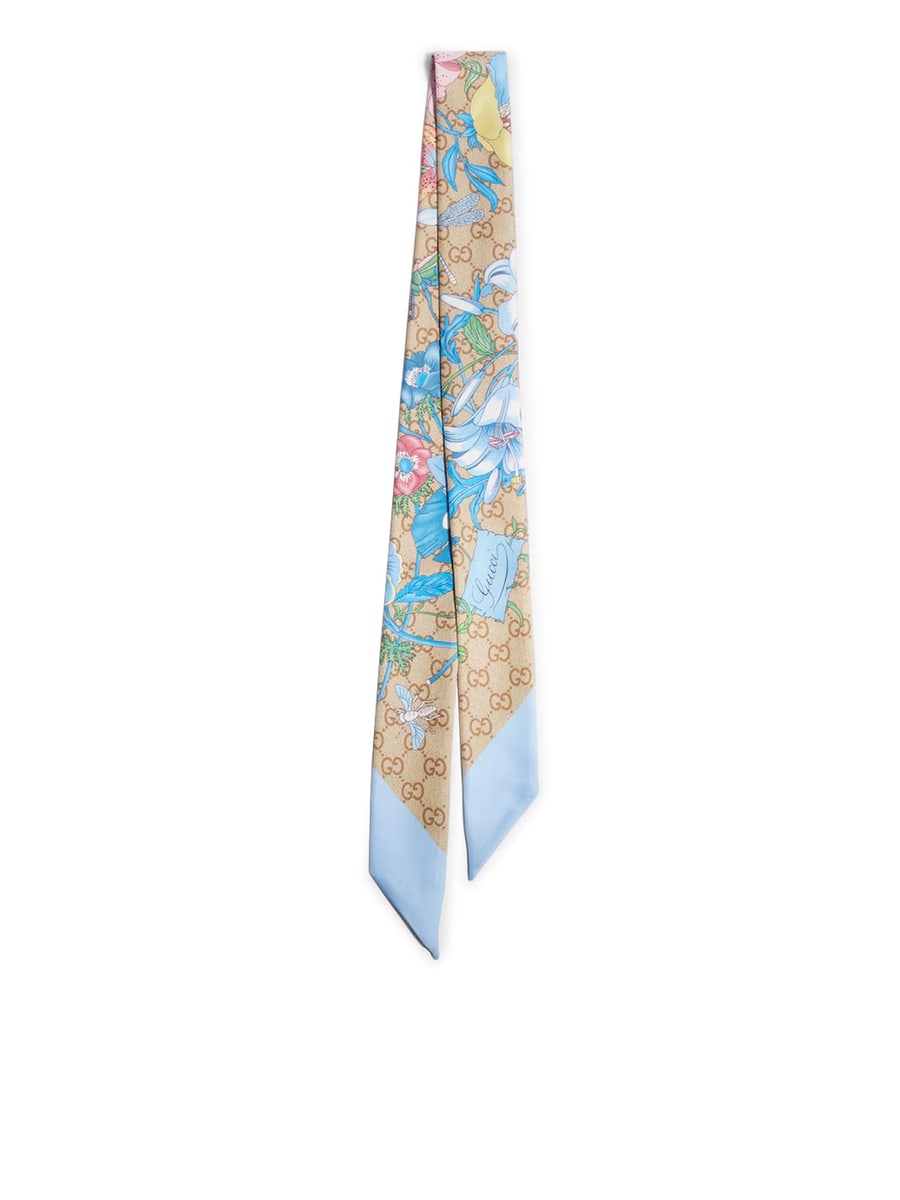 Gucci FLORA SCARF IN PRINTED SILK