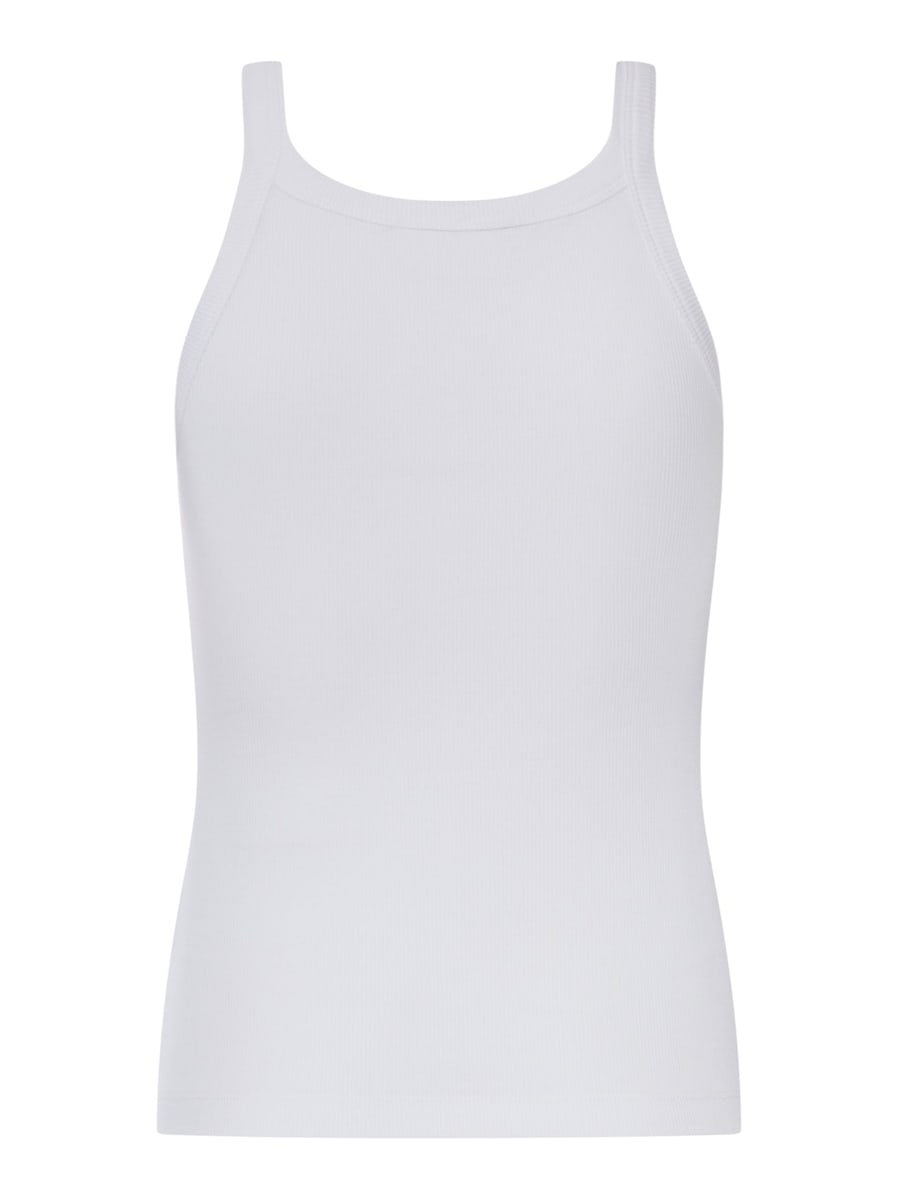 Fendi RIBBED COTTON TOP, view 2