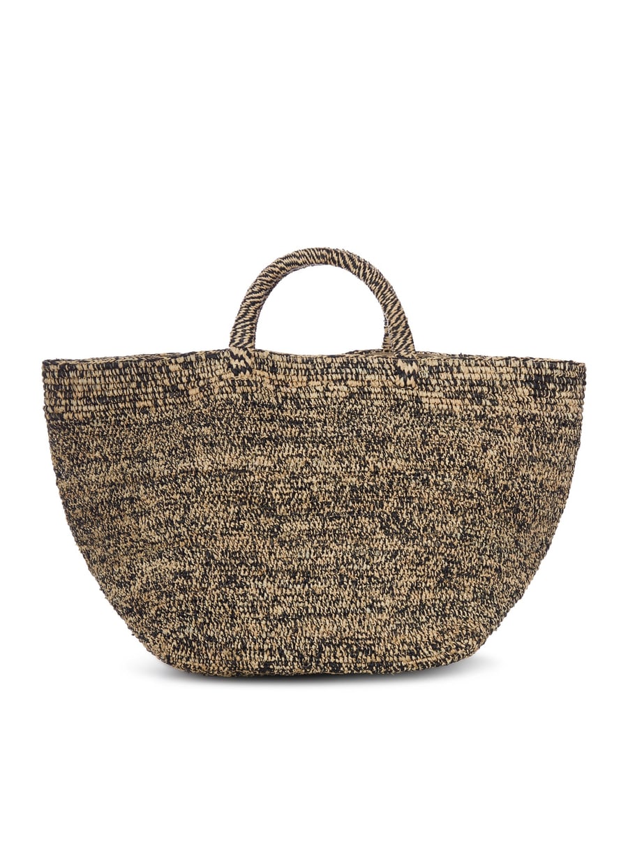 I Beliv VANILLA RAFFIA BAG, view 3