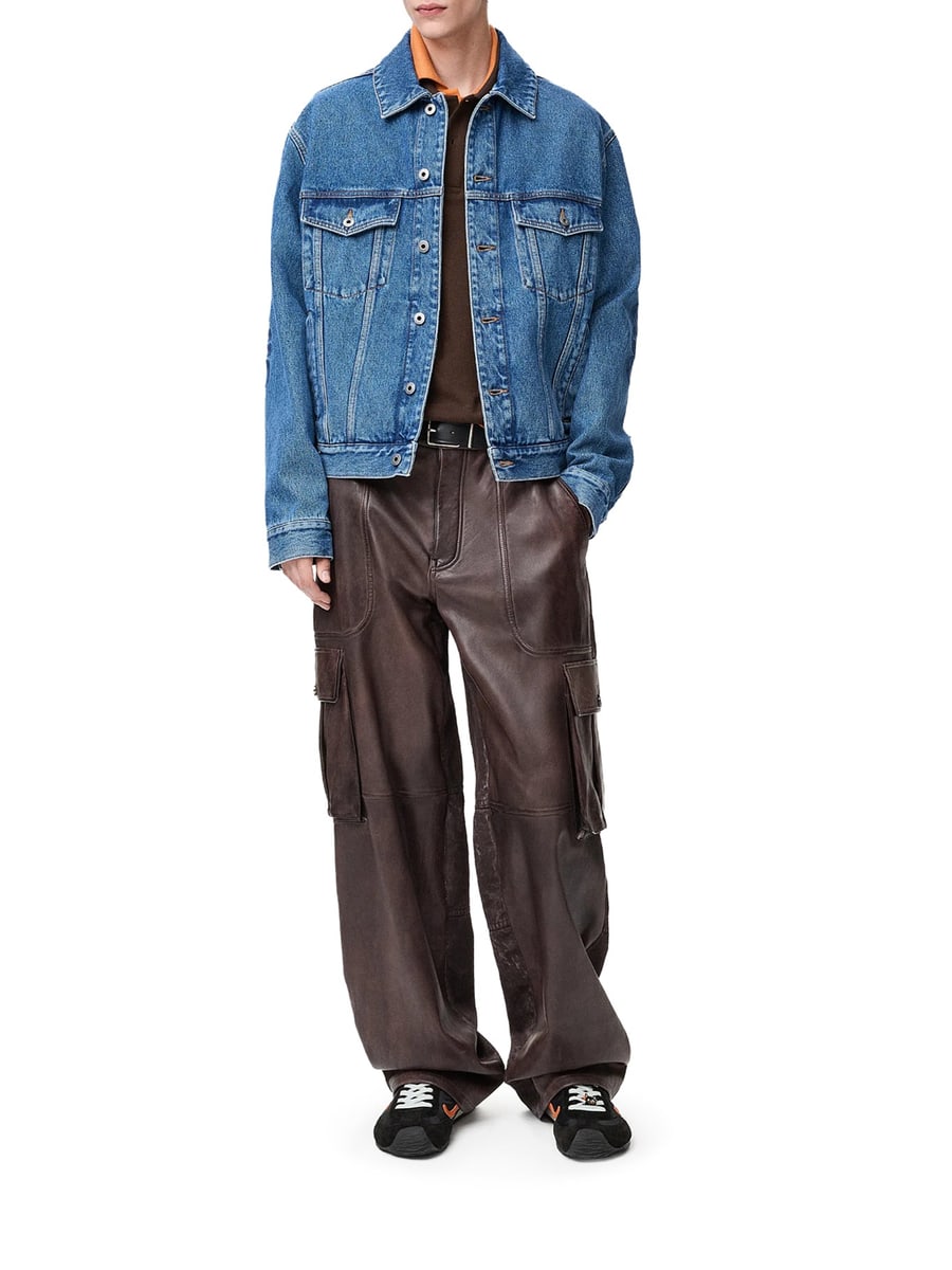 Loewe DENIM JACKET WITH ANAGRAM, view 2