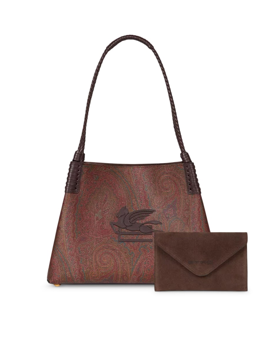 Etro LIBRA MEDIUM ARNICA SHOPPING BAG, view 4