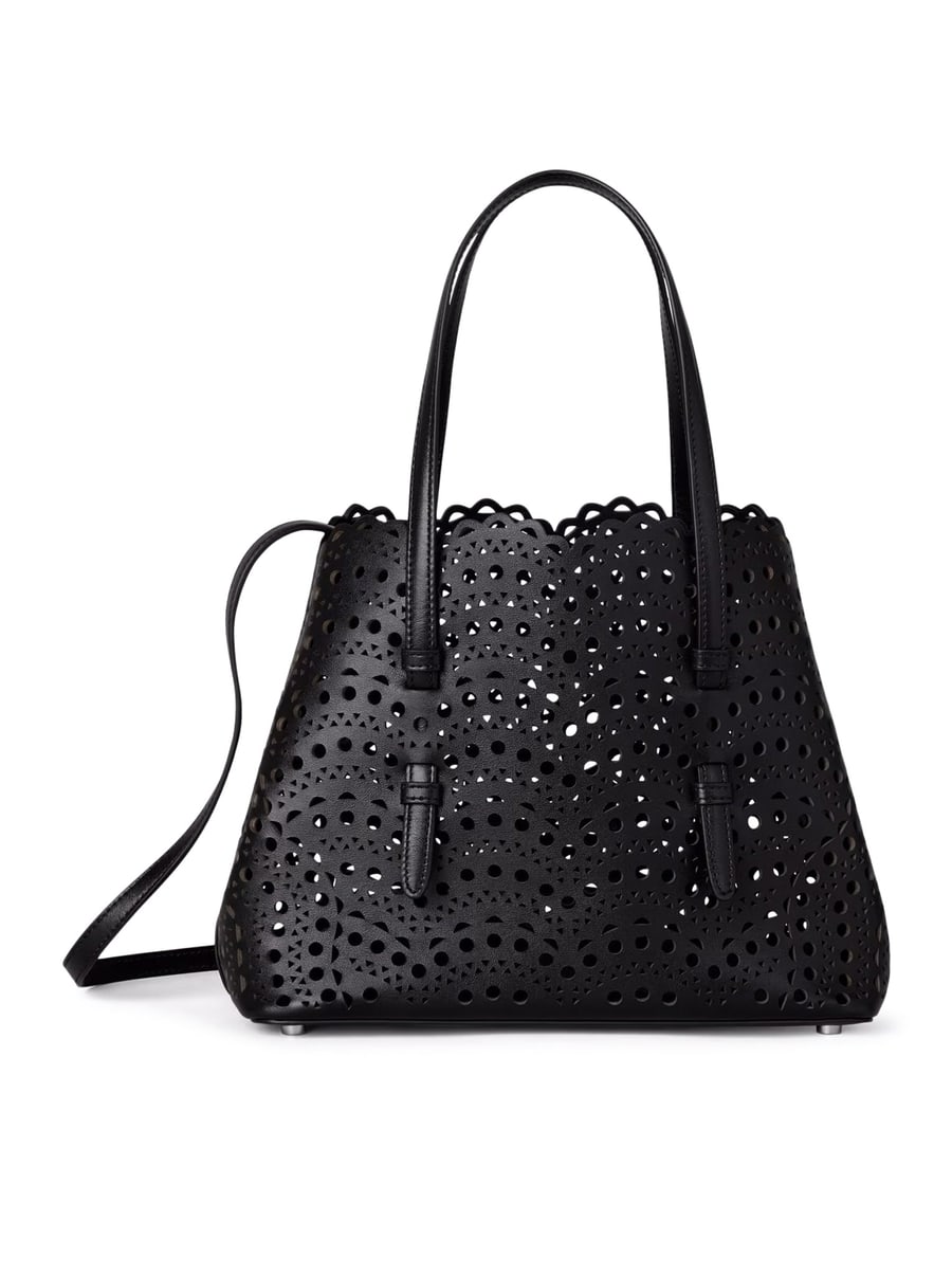 Alaïa MINA 25 LEATHER BAG, view 3