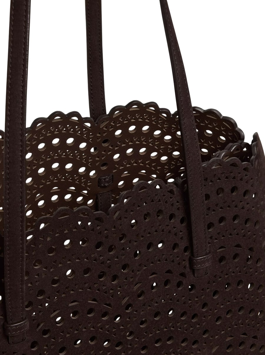 Alaïa MINA 37 SUEDE BAG, view 4