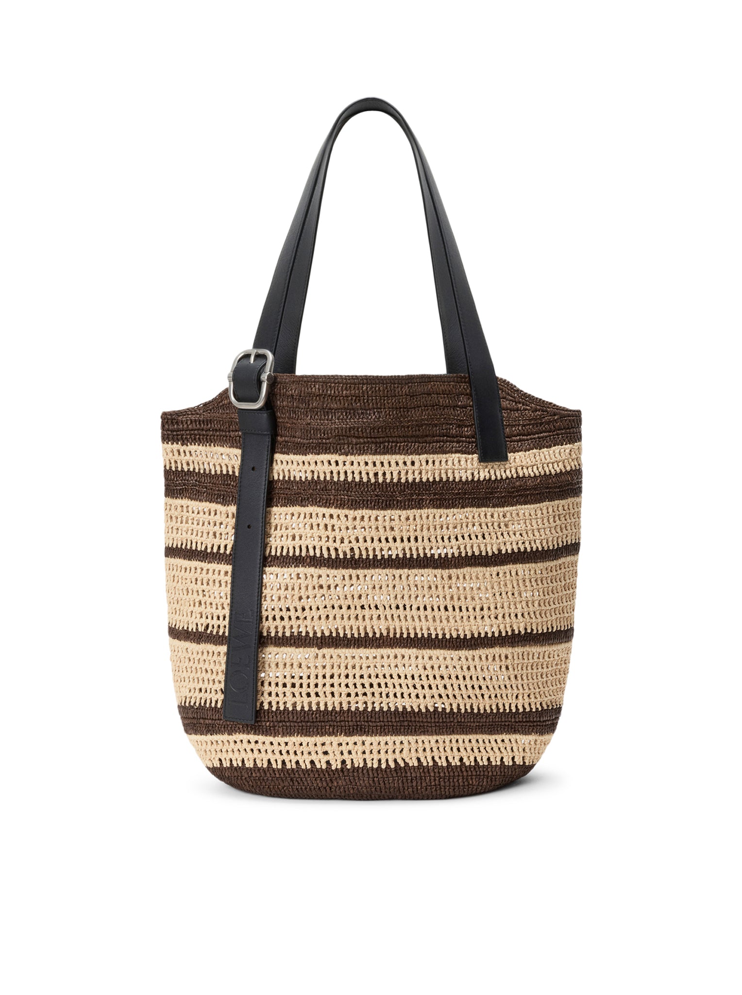 Loewe X Paula's Ibiza LOOP BASKET BAG IN RAFFIA